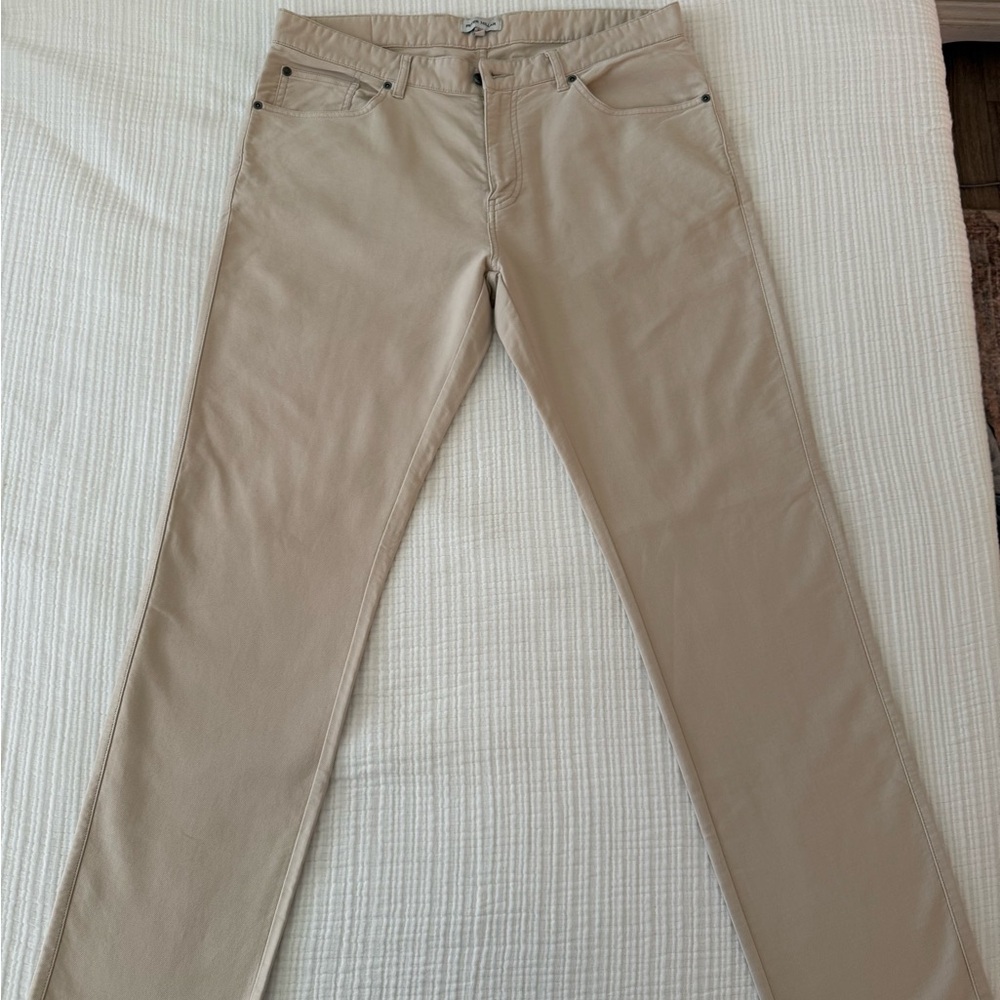 Peter Millar Light Tan Coastline Pants 34x32